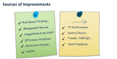 Webinar recording - Improvement under ISO/IEC 17025:2017