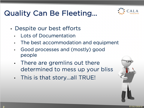 Webinar recording - How the Grinch Stole Quality