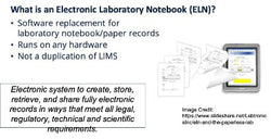 Webinar recording - Electronic Notebooks in the Testing Laboratory