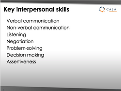 Webinar recording - Improving your Interpersonal Skills